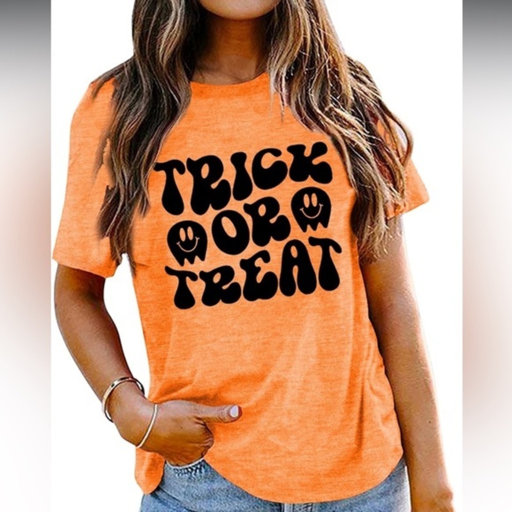 🎃 “Trick-or-Treat” Tee - NWOT (M)